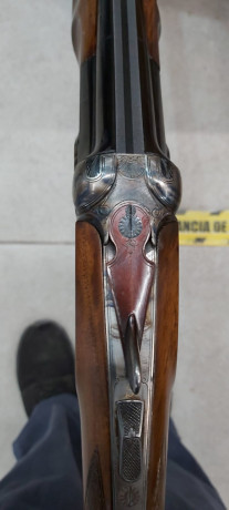 Hola compañeros , pues que vendo escopeta marca C.Gamba , no pone el modelo , superpuesta de tiro , con 11