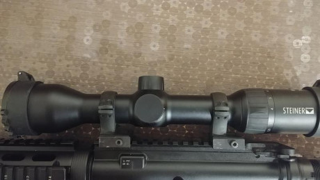 Vendo visor Steiner Ranger 2-8x42 retícula iluminada , esta en perfecto estado  y funciona perfectamente
no 02