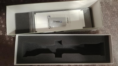Vendo visor Steiner Ranger 2-8x42 retícula iluminada , esta en perfecto estado  y funciona perfectamente
no 20