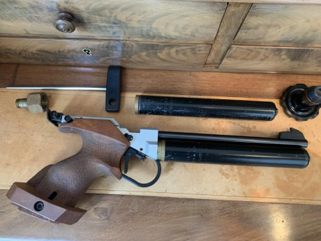 Se vende esta pistola después de muchos años de no usarse por lo que necesita un repaso total y cambio 00