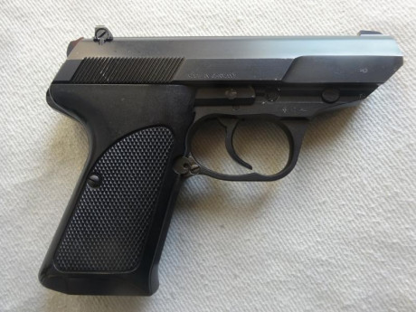 Venden pistola WALTHER P5 Compact.

Con caja original, 2 cargadores, manual instrucciones, blanco de pruebas 10