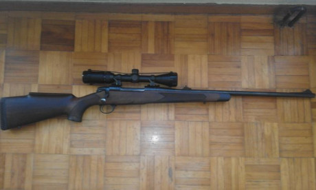 Rifle BSA CF-2 calibre 270 Win., maderas al aceite, bases Warne, buen estado estetico y funcional, precio 01