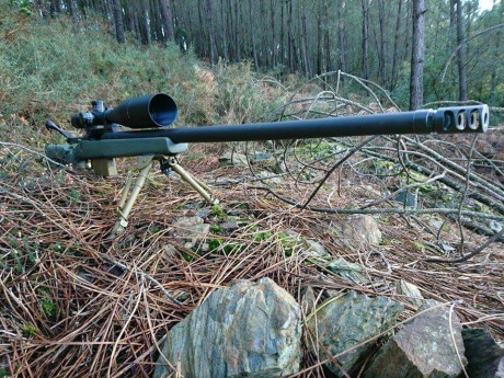 SE VENDE RIFLE EN CALIBRE 338 LM CUSTOM . 
ESTE RIFLE FUE HECHO EN ESCOCIA POR R.G. RIFLES LIMITED. EL 00