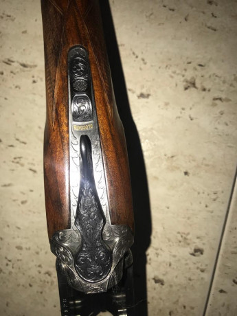 Vendo escopeta Perazzi modelo SC3 de tiro al plato, gama alta. Maderas al aceite, batería extraíble, banda 10