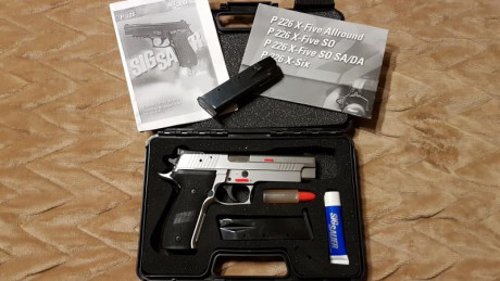 Hola
Pongo a la venta mi primera pistola, comprada nueva, utilizada solo en precisión,  con mucho mimo, 01