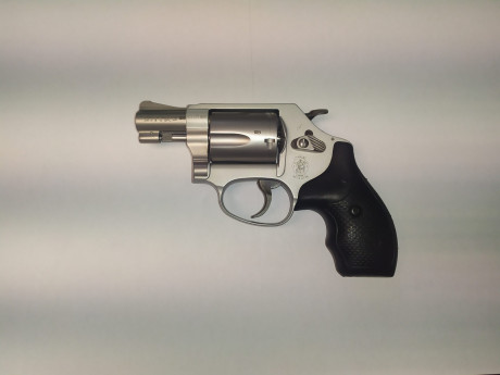 Estoy gestionando la compra del Revolver marca Smith-Wasson modelo 637-Airweight,calibre 38 Special +P 00