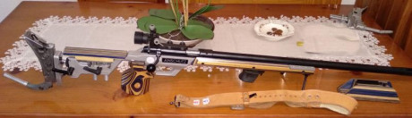   VENDIDA  Buenas tardes.
Vendo Anchutz 1913, con culata aluminio, y cañón seleccionado de la serie 3075xxx, 01