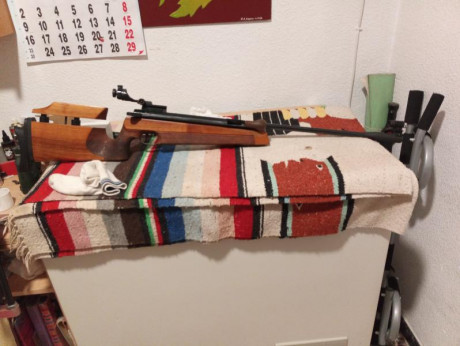 Vendo carabina Walter,del 4,5 muy precisa, para practicar el tiro ,a 10m,comprada en este apartado ,y 00