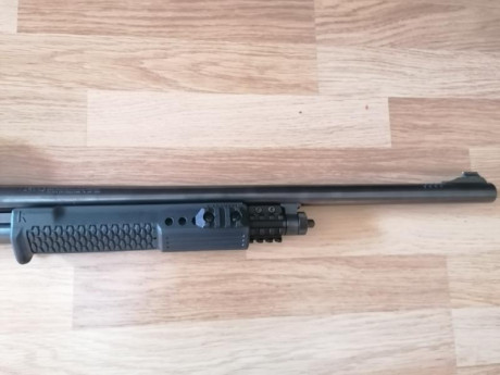 Hola.
Pongo a la venta mi Mossberg 500 . Poco uso, solo caza mayor en ocasiones ...
Tiene un conjunto 12
