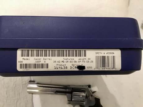 Buenas.

Lo dicho, busco información del SMITH&WESSON M686 TARGET de 6" del 38Spl.

Fue un revolver 20