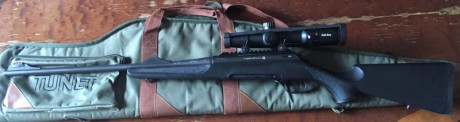 CARACAL 30-06 y VISOR DALL´S SHEEP 1-6×24, Rifle de cerrojo clásico, cuerpo sintético, con cargador extraible, 02