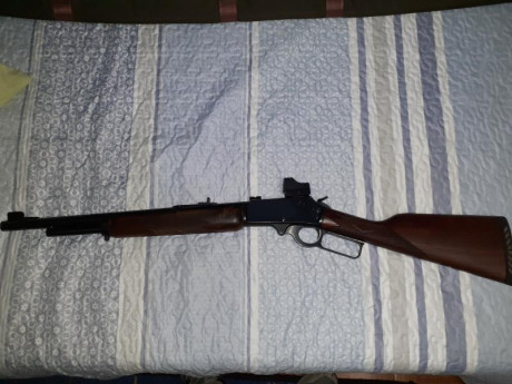 En venta marlin 444. Culata nueva. Se vende con monturas pero sin el punto rojo. Mas info por watshap 00