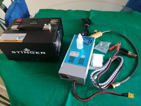 Por retirarme de la afición vendo compresor Stinger comprado este año pero sin llegar a usar,a estrenar,factura 01