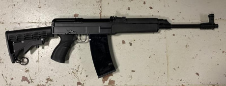 Pongo a la venta un fantástico Rifle semiautomático del Cal. 222.

Es un VZ-58 de los que traía la Armeria 00