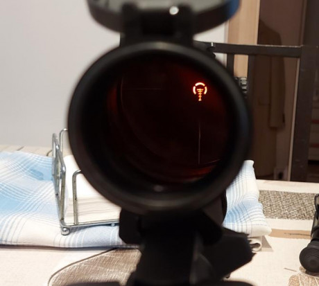 Pues como utilizo el rifle solo para tiro...este visor de batida se me queda corto .. pongo a la venta 00