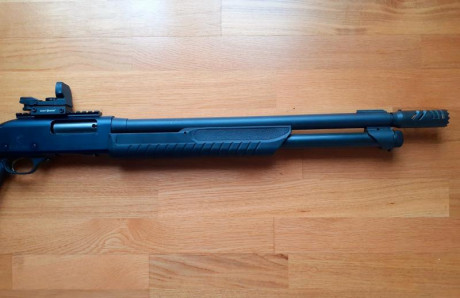 En venta escopeta de corredera FABARM SDASS HEAVY COMBAT, en perfecto estado, muy poco uso, casi nada, 11