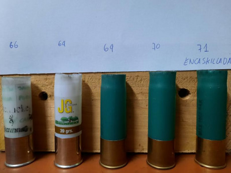 Hace un tiempo que veo observando que al poner varias vainas de las balas remington slugger varian de 00