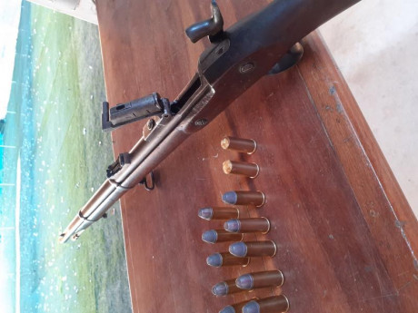 Pongo a la venta este fusil corto berdan español. Creo que la denominación es carabina rayada de cazadores 00