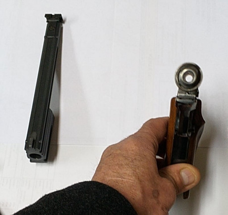 Un compañero del club vende su ASTRA TS-22. La pistola está en buen estado y tiene dos cargadores. Pide 11