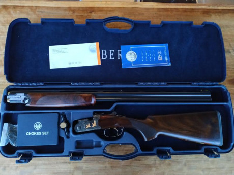 Se vende superpuesta beretta silver pigeon V del 20 01