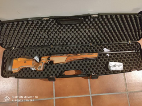 Muy buenas. Vendo Rifle Tika TX3 Sporter en calibre 308 prácticamente nuevo, está impoluto , utilizado 02