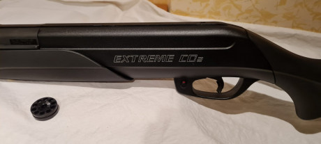 Buenas tardes:

Le toca el turno a una Gamo Extreme Co2 4,5
Apenas usada, comprada solo por colección
Los 01
