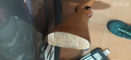 Buenas ,hoy me regalaron unos despojos de carabinas una culata de madera y una gamo delta cadet de plástico 00