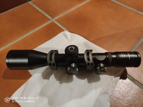 Muy buenas vendo  Visor Schmidt Bender 3-12x50 PM II  retícula iluminada P3L primer plano focal, tubo 00