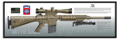Del cerrojo al semiautomatico. el nuevo fusil para francotirador derivado del stoner  fue Hecho para pegar 170