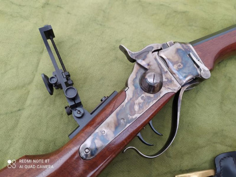 Saludos,
Vendo Sharps IAB 45/70 con cañon Pedersoli, de Armeria Izquierdo en buen estado.
Tiene tunel 11