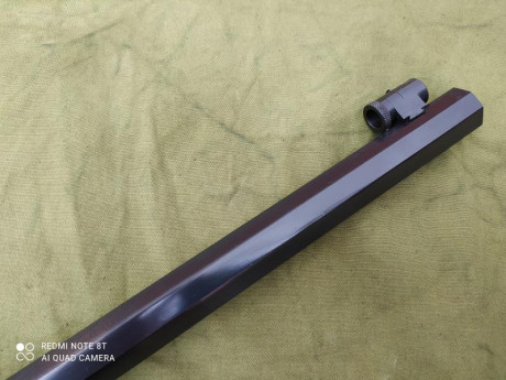 Saludos,
Vendo Sharps IAB 45/70 con cañon Pedersoli, de Armeria Izquierdo en buen estado.
Tiene tunel 21