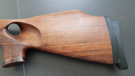 Vendo culata Air Arms Thumbhole para zurdos, procedente de una AA S500.
Esta nueva impecable sin ninguna 02