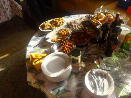 Hoy para comer acelgas hervidas y chuletón de vaca gallega vieja con seis semanas de maduración en cámara 150