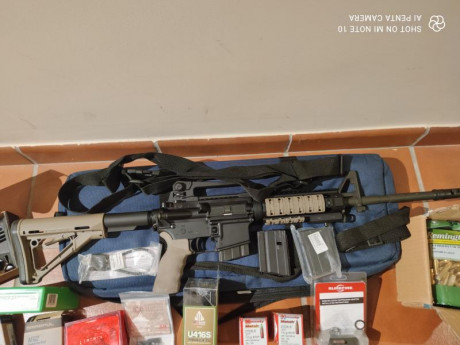 :clint: BUSHMASTER AR15 M4 - 16” / 6,8 REMINGTON SPC (El arma se encuentra en Madrid) muy pocos tiros.
( 01