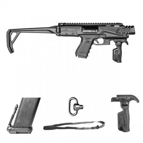 Hola le tengo echado el ojo a este accesorio para tirar con glock tipo subfusil pero no se si es legal 00