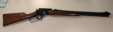 Vendo rifle de palanca marca Marlin, calibre 44 Remington Magnum. 
Con base para visor y en muy buen estado. 02