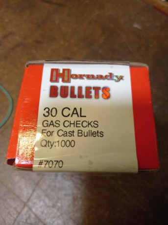 Cambio gas checks calibre 30 por gas checks calibre 9mm.
Caja de 1000.
También tfno o wasp. 659987973
Feliz 00