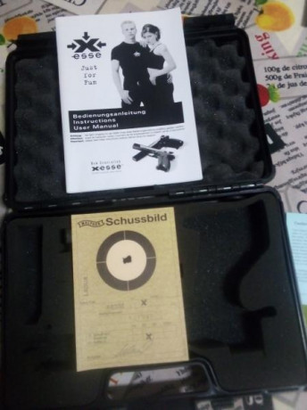 VENDIDA  Hammerli X Esse sport de 6" calibre 22 L. r. 
Ideal para iniciarse y subir a segunda, con 10