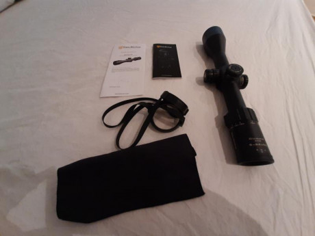 Vendo visor Nikko Stirling Diamond 6-24x50 FFP tubo 30 mm comprado en Septiembre 2019. Está en perfecto 00