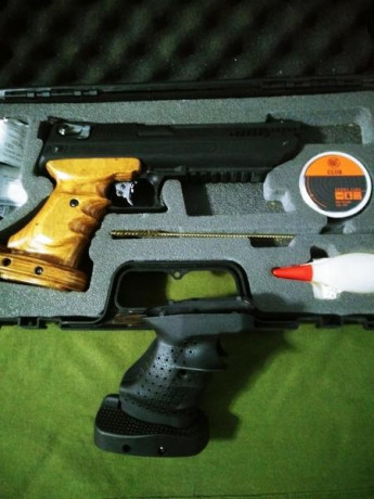  Vendo Pistola Zoraki Hp – 01 Cal. 4,5 mm (177) con unos 4000 y pico de tiros no tiene compresión. He 00