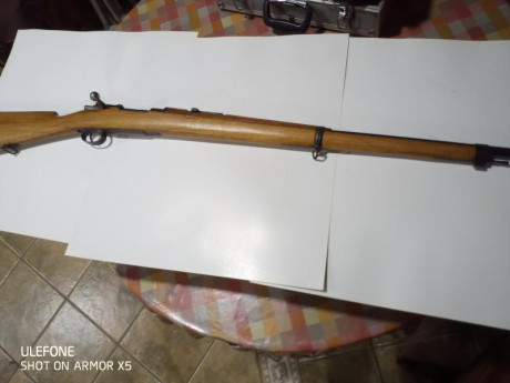 Chileno calibre 7x57, en perfecto estado,precio 700 euros portes aparte mejor contacto por teléfono 696480927, 02