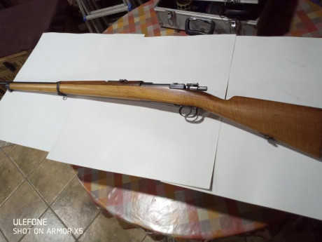 Chileno calibre 7x57, en perfecto estado,precio 700 euros portes aparte mejor contacto por teléfono 696480927, 01
