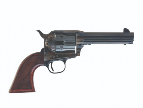 Tengo un revolver Uberti Peacemaker Evil Roy del 45 Long Colt cañon 4 3/4 y otro Uberti Peacemaker del 00