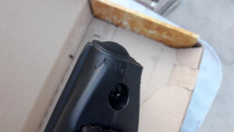 Pongo a la venta esta pistola hatsan 25 supercharger en calibre 5,5 . Tiene un poco de óxido y unas marcas 00
