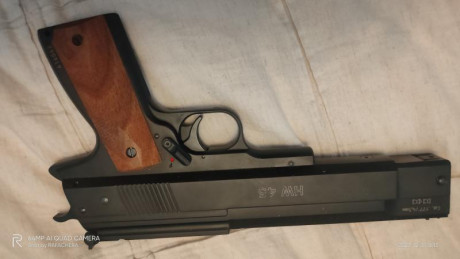 Buenas noches se vende pistola HW45 Calibre 4.5 esta nueva abra tirado 5 o 6 cajas de perdigones se encuentra 00