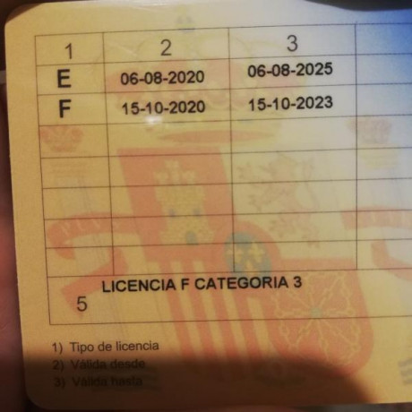 Buenos días.

Lo dicho. Hace 10 minutos acaba de traer el cartero la licencia. Quería compartirlo para 10