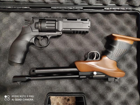 Vendo estas dos armas en perfecto estado de uso y conservación. El motivo es porque he visto un pistola 00