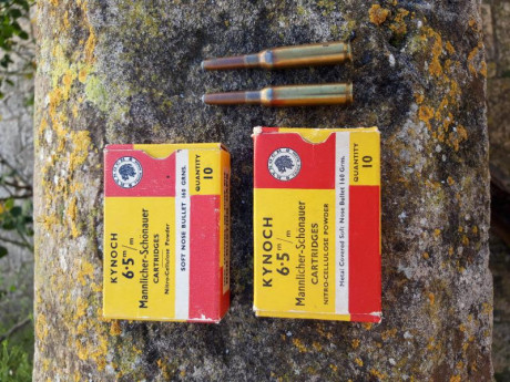 Hola busco municion metalica  calibre 6.5x54 mannlicher schoenauer. 20