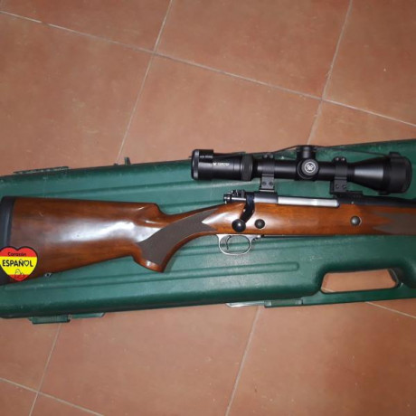 Vendo Rifle Winchester Mod.70   375 HH. Se vende el Rifle solo. Sin visor y anillas. Interesados contactar 02