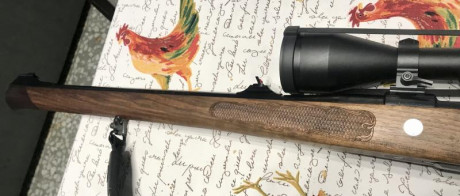 Un buen amigo que deja la caza me pide que le ponga un rifle que compro hace poco a la venta.
Se trata 10